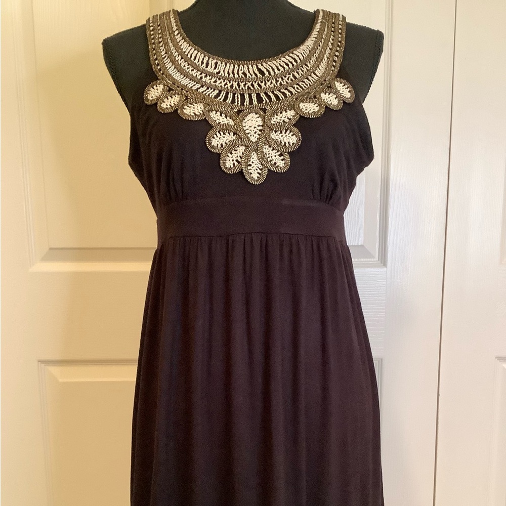 Sleeveless Black Mini Dress